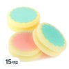 Monaco Olive Round Hair Removal Sponge, 15 pcs / 모나코올리브 동글이 제모스펀지, 15개