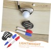 Kisangel Lightweight Golf Ball Marker Stencil Kit with Bold Pens