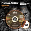 Merryland Cutting Disc 115 Metal for Angle Grinder, 115 X