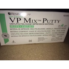 Henry Schein Dental  PUTTY FAST SET VPS IMPRESSION MATERIAL 300 ML EACH OF BASE & CATALYST