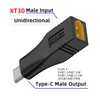 NFHK アダプター XT30 オス入力 SC100 プロトコルから Type-C オス出力への高速充電アダプター RC Lipo