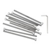 PATIKIL 10 Pcs M5 x 100mm Hex Socket Head Cap