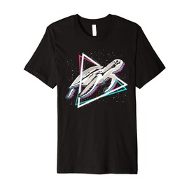 Geometric Triangle Cute Pet Ocean Animal Sea Turtle Premium T-Shirt