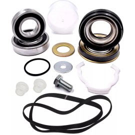 Aftermarket Maytag MAH6500AWW Washer Lip Seal Premium Bearings & Belt Kit