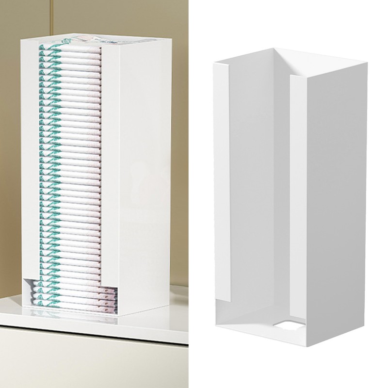 Face Mask Dispenser Box Large Capacity Vertical Storage Tabletop Multi