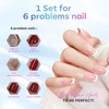 Modelones Gel Top & Base Coat Set, 15ml 2025 Upgrade,