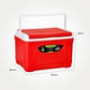 Royalford Insulated Ice Cooler Box – 3 Layer Thermal Insulation