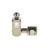 tecuro Brass Double Joint for Connecting Fittings and Pull Rods