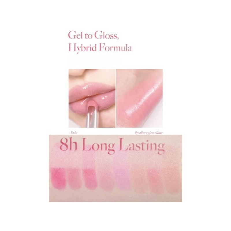 DEAR DAHLIA Lip Allure Glow Shine 2.4g, Color:03 Erin