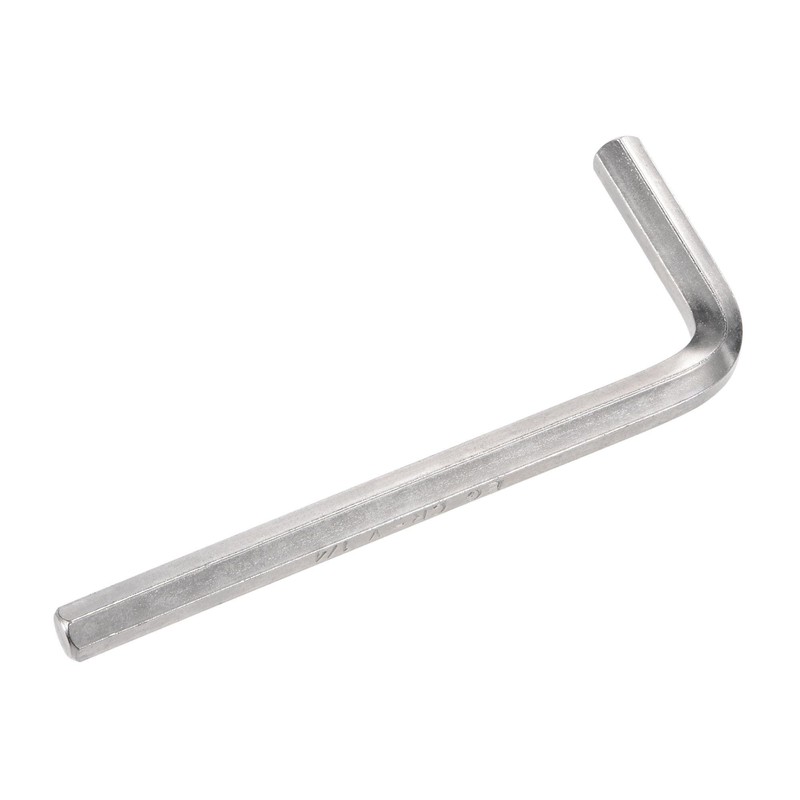 uxcell 1/4" Hex Key Wrench, L Shaped CR-V Repairing Tool