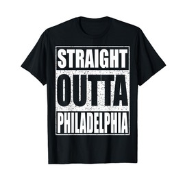 Straight Outta Philadelphia Shirt Adult Kids Pennsylvania T-Shirt