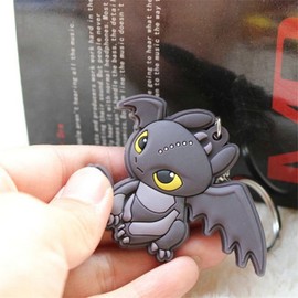 CellDesigns Japanese and US Anime Character Souvenir Collection (Black Fury-Keychain)