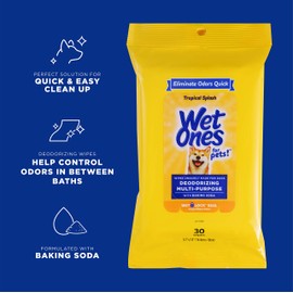 Wet Ones for Pets Deodorizing Multi-Purpose Dog Wipes