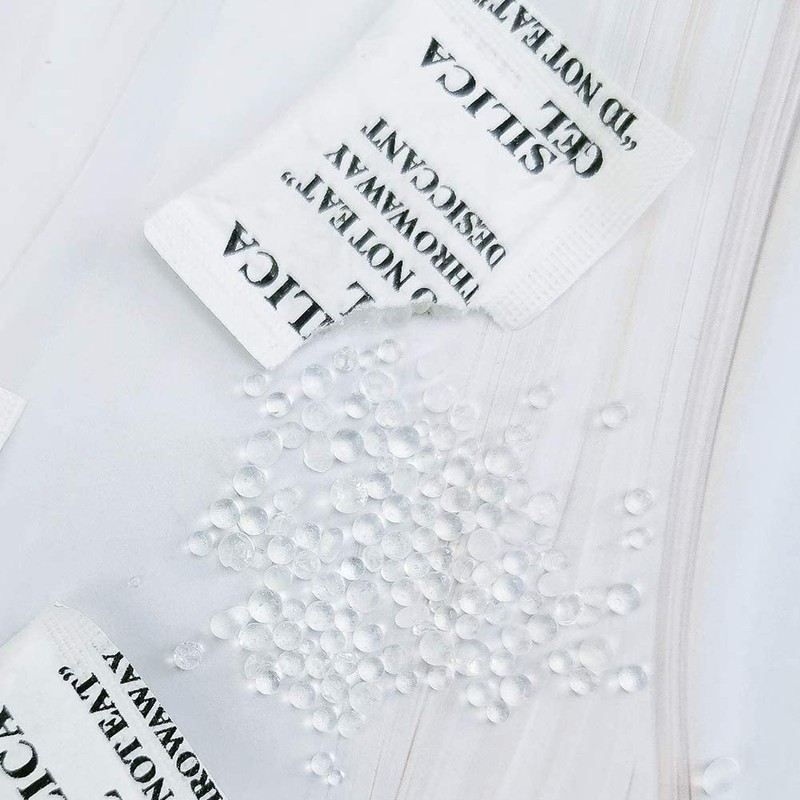 Durimoiy 1 Gram [200 Packets] Silica Gel Packets, Desiccant Packs,