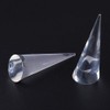 Luzen 2Pcs Acrylic Jewelry Ring Holder - Cone Shape Single