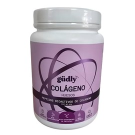 Colágeno Gudly Con Peptidos Bioactivos Para Huesos 500 Grs Sin Sabor