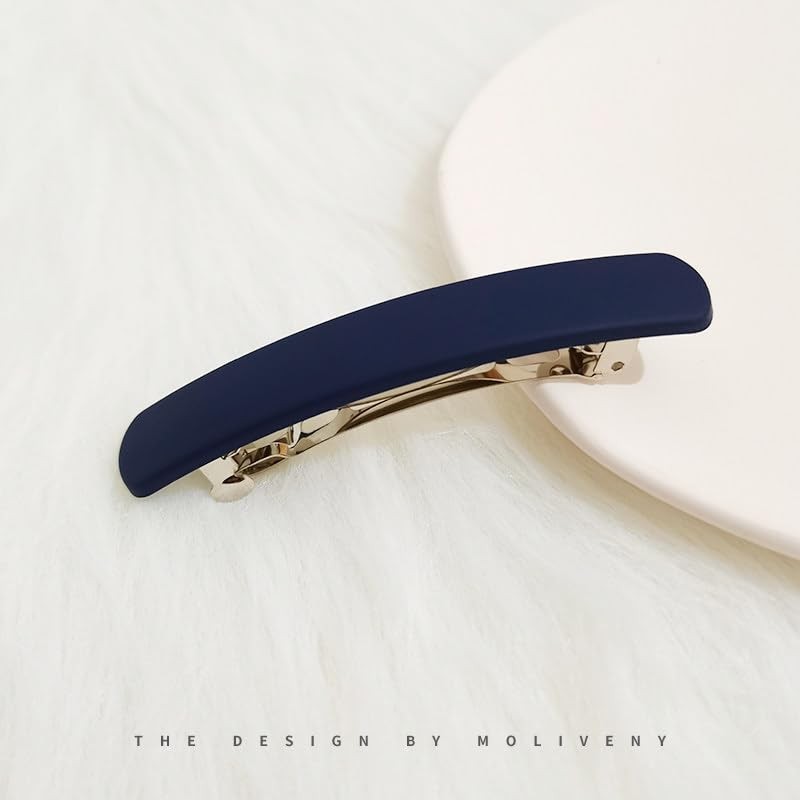 Nakanoya AMBT5 Barrette, 2.6 inches (65 mm), Plastic, Resin, Hair