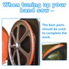 Upgrade Band Saw Tires - 14" x 1" x .095"