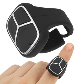 Cambiador de Página con Control Remoto Bluetooth, Cámara Inalámbrica, Obturador Remoto, Botón Selfie, Anillo de Desplazamiento de Video, para Presentaciones de Conferencias, Ver