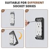 WooFog 10 Pcs Wall Plate Spacers for Outlets, Outlet Spacers
