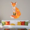 Prismatic Vixen Fox Artwork Creative and Abstract Design for Nursery