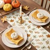 Artscope Pumpkins Maple Leaves Fall Table Runner,Thanksgiving Holiday Kitchen Dining