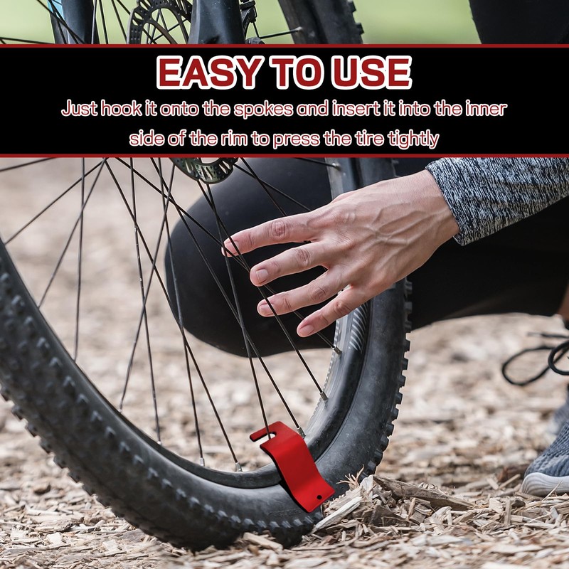 Motorcycle Tire Bead Installation Holder Hook, Off-Road Tire Installation Removal