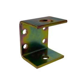 Daido Hunt Adjuster Receptor Bracket U-Shaped for M8 "1 Piece" (Vertical) 2.0 x Width 1.4 inches (50 x 35 mm) Furniture Legs/Equipment/Rattling