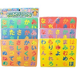 Bath Puzzle, Hiragana Educational Toy, Color Random