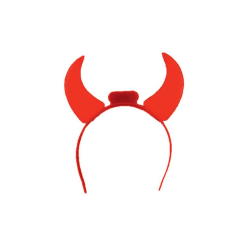 Rhode Island Novelty Light-up Devil Horns Headband, One per Order