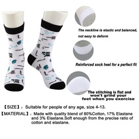 MYSOMY Anesthesia Socks, Anesthesia Technician Socks, Anesthesia Socks, Anesthesia Assistant, Gifts, If You UK