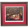 Alabama Football Bear Bryant's Office Crimson Legacy by Daniel Moore Framed Print