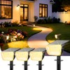 Linkind Solar Spot Lights Outdoor Waterproof IP67, 60 LED Solar