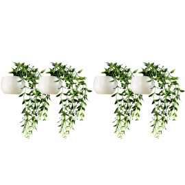 Plant Magnets Fridge Magnet Succulent Magnets Whiteboard Magnet Artificial Plants Refrigerator Magnets Fake Succulents Fridge Decorative Magnet for Home Kitchen Decoration (A 4PCS)