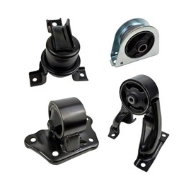 4PC Engine Motor & Trans Mount Set Compatible with Mitsubishi Lancer 2.0L 2002 2003 2004 2005 2006 2007 with Automatic Trans Mount for A6647 A4606 A4617 A4641 9188 9181 9170 9569