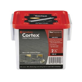FastenMaster Collated Cortex for Trex Transcend Lava Rock Decking with 2-1/2" Screws for 100 Linear Feet