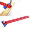 Woodworking Scriber 270mm Aluminum Alloy Angled Ruler Line Scribing Marking
