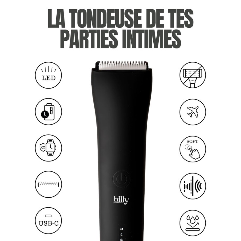 billy - LA Intimate Clipper Anti-Cut Sensitive and Intimate Areas