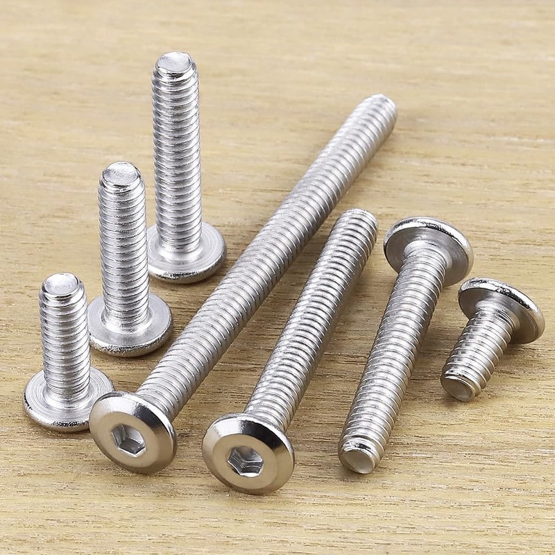 M6-1.0 x 16mm Hex Socket Head Cap Screws, 304 Stainless