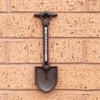 Cast Iron Wall Mounted Trowel Spade Outdoor Garden Tool Thermometer