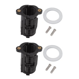 Pack of 2 Tap Fixing, Fitting Fixing Anti-Loose Tap Nut Attachment 32 mm Replacement Parts Quick Release Attachment Tap for Fixed Base, Kitchen Sink Tap Accessories