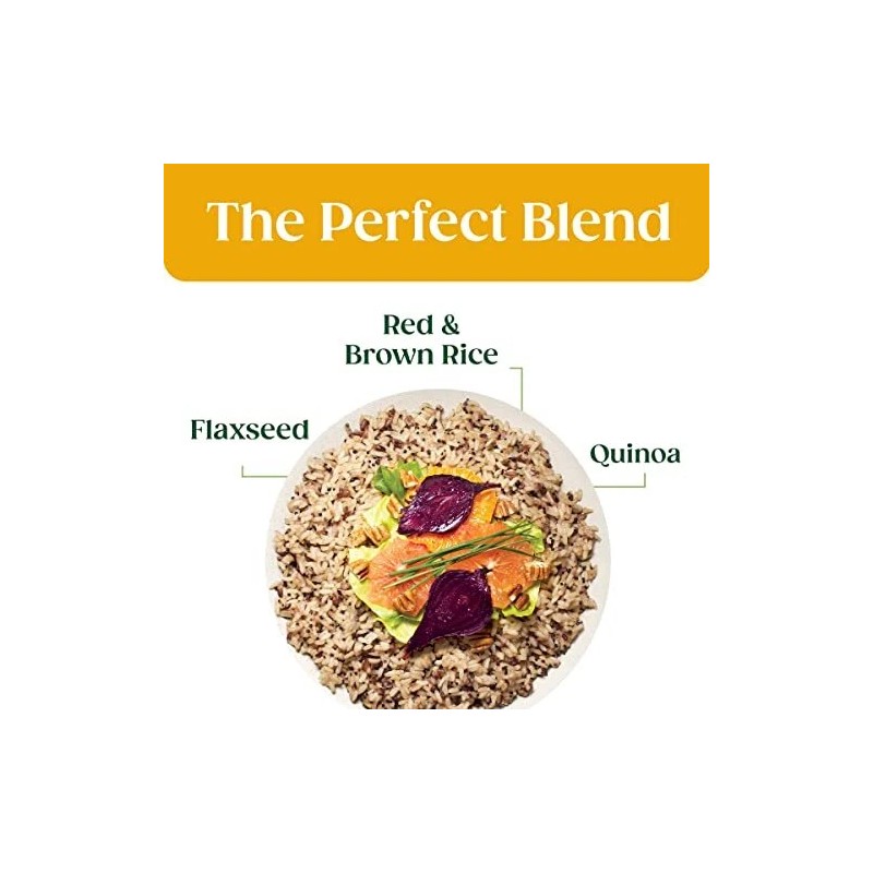 Seeds of Change Organic Quinoa Brown Red Rice with Flaxseed