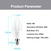Dusk to Dawn Light Bulbs E12 Light Sensor Bulb 3000K