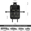 GMQ Back Seat Car Organizer 1 Pack,Backseat Organizer with Tray,Multifunctional