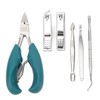 7pcs Nail Clippers Set Dead Skin Fork Paronychia Forceps Nail