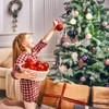 Melliex Pack of 120 Bauble Hangers, Christmas Tree Hooks, Gold,