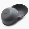 BAREBONES Enamel Bowl Set of 2, Stone Gray