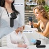 BCFHYK Portable Handheld Turbo Fan, 2025Upgraded Foldable Mini Personal Rechargeable