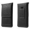 DFV mobile - Belt Case Cover Premium Synthetic Leather Vertical