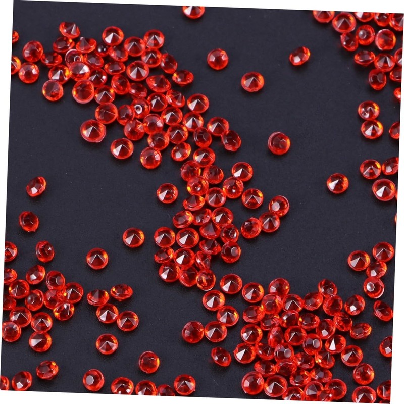 Abaodam 1000pcs Acrylic Rhinestone Crystals Wedding Decorations Accessories DIY Crafts